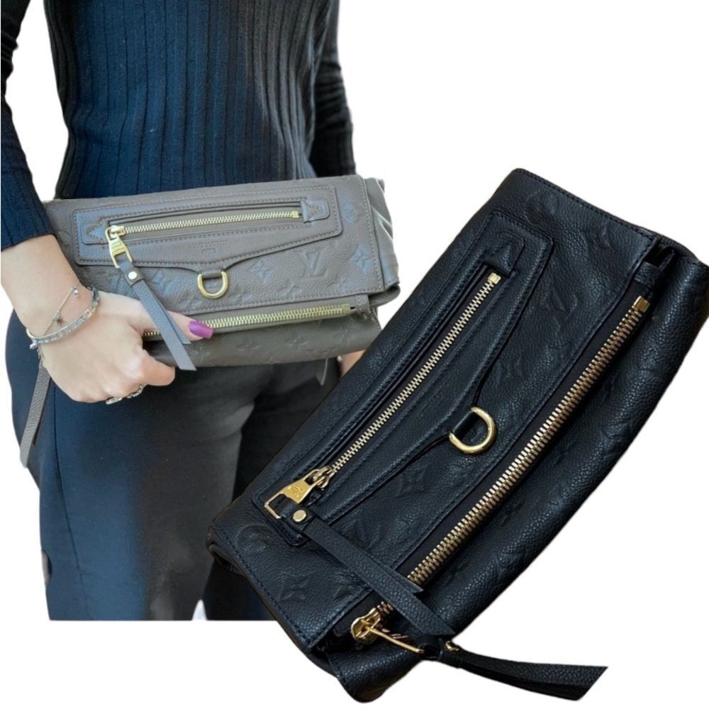 Louis Vuitton Monogram Empriente Petillante Infini clutch